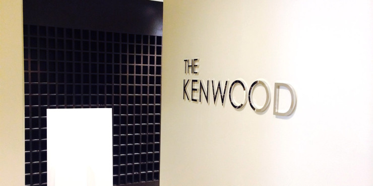 The Kenwood Apartments Wall sign
